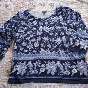 Talbot's Women's Bluebird Scoop Neck KnitPullover ~M~